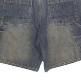 URBAN PIPELINE Mens Denim Blue Casual Shorts L W36 Cotton Blend