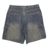 URBAN PIPELINE Mens Denim Blue Casual Shorts L W36 Cotton Blend