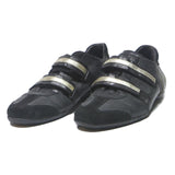 CESARE Mens Lace-Up Black Leather Casual Shoes UK 9 Stylish Straps