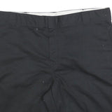 DICKIES Mens Black Casual Shorts XL W40 Cotton Blend Workwear Comfort Fit