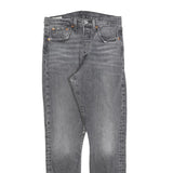 LEVI'S 501S Womens Jeans Grey Regular Skinny Denim Light W28 L28 Classic Fit