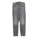 LEVI'S 501S Womens Jeans Grey Regular Skinny Denim Light W28 L28 Classic Fit
