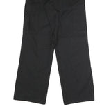 DICKIES Mens Black Regular Cargo Trousers W32 L32 Workwear Zip Closure