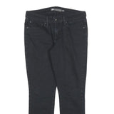 LEVI'S Womens Jeans Black Slim Skinny Denim W28 L26 Cotton Blend Zip Comfortable