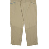 PATAGONIA Mens Polyester Beige Regular Fit Trousers W30 L30 Outdoor Zip Pocket