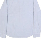 HOLLISTER Mens Blue Button-Down Shirt S Cotton Casual Pocket Long Sleeve