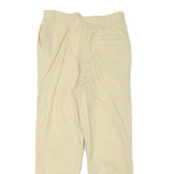 TALBOTS Womens Wool Cream Regular Fit Straight Leg Trousers W29 L26 Casual