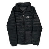 700 Fill The North Face Puffer - Large Black Nylon