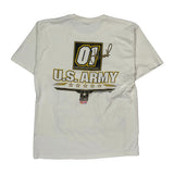 Racing U.S. Army Nascar T-Shirt - Small Yellow Cotton