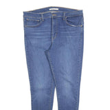 LEVI'S 720 Womens Slim Skinny Denim Medium W33 L30 Stretch Cotton Blend Zip