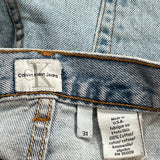 Calvin Klein Jeans Jeans - 28W 30L Light Wash Cotton