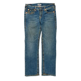 True Religion Contrast Stitch Jeans - 32W 31L Blue Denim