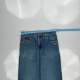 Hawk Wide Leg Jeans - 30W 31L Blue Denim