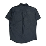 Tommy Hilfiger Short Sleeve Shirt - XL Navy Cotton