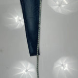 True Religion Skinny Jeans - 31W UK 10 Blue Cotton Blend