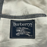Burberry Pinstripe Blazer - XL Grey Wool