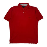 The 1985 Polo Shirt Tommy Hilfiger Polo Shirt - XL Red Cotton