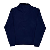 Ralph Lauren 1/4 Zip - XL Navy Cotton
