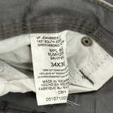 Wrangler Cargo Trousers - 34W 30L Grey Cotton