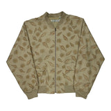 Izod Shell Jacket - Small Beige Polyester