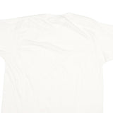 TOMMY HILFIGER Mens White XL Classic T-Shirt Short Sleeve Crew Neck Logo Print