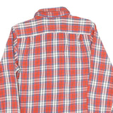 THE NORTH FACE Mens Red White & Blue Check Shirt S Cotton Blend Casual Outdoor