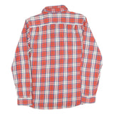 THE NORTH FACE Mens Red White & Blue Check Shirt S Cotton Blend Casual Outdoor