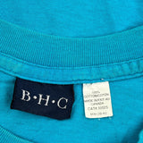 Blank Bhc Single Stitch T-Shirt - Medium Blue Cotton