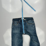 501 Levis Jeans - 34W 30L Blue Cotton