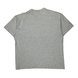 Single Stitch Guitar Print Hanes Graphic T-Shirt - 2XL Gray Cotton