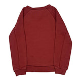 Age 3-4 Nike Sweatshirt - 2XS Red Cotton Blend