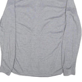 LACOSTE Mens Grey Cotton Long Sleeve Shirt M Button Down Collar Classic Fit