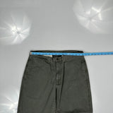 Polo By Ralph Lauren Trousers - 32W 30L Grey Cotton