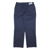 RED KAP Womens Cotton Blend Navy Regular Straight Leg Trousers W30 L30 Workwear