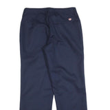 RED KAP Womens Cotton Blend Navy Regular Straight Leg Trousers W30 L30 Workwear
