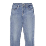 LEVI'S 721 High Rise Skinny Womens Jeans Blue Slim Denim Light W28 L30