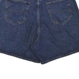 LEE Mens Denim Blue Shorts Casual L W34 Classic Fit Cotton Blend