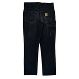 Carhartt Pants - 32W 30L Black Cotton