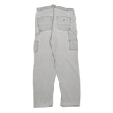 CARHARTT Womens Jeans Grey Relaxed Straight Denim Medium W31 L28 Workwear Casual