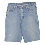 LEVI'S Mens Denim Blue Cotton Blend Casual Shorts XL W38 Classic Fit
