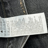 Levis Low Pro Straight Jeans - 36W 29L Gray Cotton