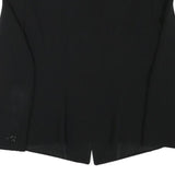 MAX MARA Womens Black Studio Jacket S Polyester Blend Classic Fit Button Closure