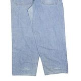 DICKIES Mens Relaxed Light Blue Denim Jeans W38 L30 Casual Cotton Blend Zip