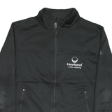 THE NORTH FACE Mens Black Outdoor Jacket L Polyester Blend Zip Activewear