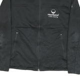 THE NORTH FACE Mens Black Outdoor Jacket L Polyester Blend Zip Activewear