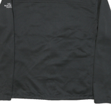 THE NORTH FACE Mens Black Outdoor Jacket L Polyester Blend Zip Activewear