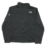 THE NORTH FACE Mens Black Outdoor Jacket L Polyester Blend Zip Activewear