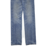 LEVI'S 501 Womens Jeans Blue Regular Straight Denim Medium W29 L34 Classic Fit