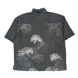 Jamaica Jaxx Floral Hawaiian Shirt - 2XL Grey Silk