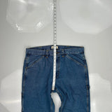 Blue Mountain Carpenter Pants - 36W 30L Blue Cotton